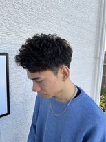 アーチ ブランチ 岡山北長瀬店(ARCH) スパイキーショート×パーマ