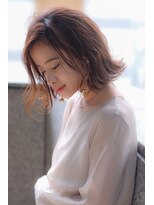 エン(en,)&nbsp;20代30代イメチェン大人かわいい外ハネボブ/ふんわりミディ