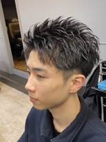 アビールブレ 新潟万代(ABEY LEVRAI) 新潟スパイキーショート 新潟メンズパーマ