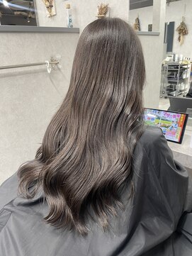 ランド 千葉(land) ツヤ髪　透明感カラー　グレージュ　髪質改善