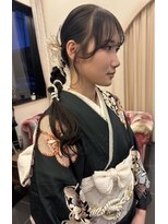 アレクサンドル オブ カラーズ トヤマ(ALEXANDRE OF COLORS TOYAMA)&nbsp;成人式編み下ろし!!