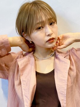 ガーデントウキョウ(GARDEN Tokyo) ショート/ショートボブ/似合わせカット/オリーブベージュ