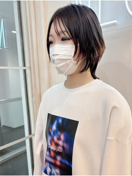 ネオリーブカップ 町田店(Neolive capu) ウルフヘア イメチェンヘアスタイル 外ハネボブ