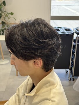 レンジ(lange) フェザーパーマ/ニュアンスパーマ【鈴鹿/四日市/津/メンズ】