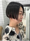 アイロン無し×マッシュショート×刈り上げ