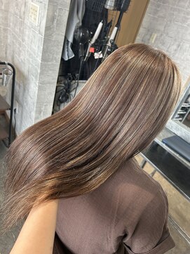 ダブ(DAB) 【鹿沼美容室/イルミナカラー/インナーカラー/白髪ぼかし】