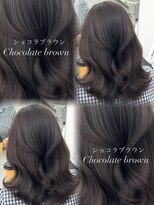 アマトウキョウスマートサロン(AMA TOKYO×Smart Salon)&nbsp;韓国ヘア　透明感カラー　オリーブ