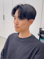 ノエ ナゴヤ(NOE NAGOYA)&nbsp;サーフカール/スパイキーショート/ブルーブラック/名駅n1