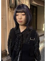 ヨハク 大阪梅田中崎町(yohaku)&nbsp;【misaki】顔周りウルフ×design