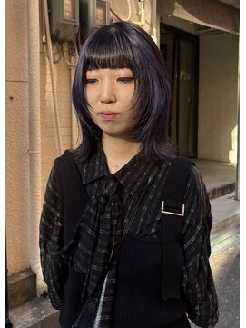 ヨハク 大阪梅田中崎町(yohaku) 【misaki】顔周りウルフ×design