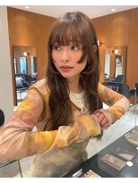 ヤイエ 青山店(yiye)&nbsp;顔まわりレイヤー/小顔カット/小顔へア