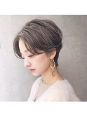センターパート×くびれヘア×グランマッシュ[横浜駅]