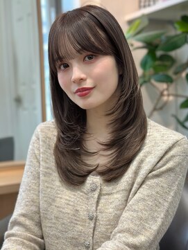 オムニス 表参道(Omnis) ハイレイヤー/ミディアム・ロング/20代/30代/顔周り・フェイス