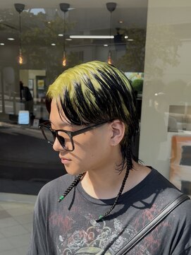 タイドヘアー 高槻2号店(TIDE HAIR) ルーツカラーウルフ辮髪
