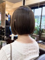 キャラ 池袋本店(CHARA) 大人可愛いナチュラルハイライト◎ぱっつんボブ【池袋/ボブ】