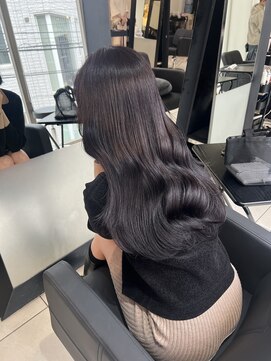 アクアオモテサンドウ(ACQUA omotesando) ☆ブリーチなしダブルカラーラベンダーピンクバーガンディ