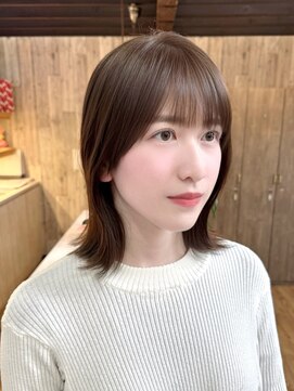 スカイ(SKY) 透明感カラー/髪質改善/縮毛矯正/韓国風レイヤーカット