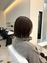 ジュベ 別府店(juve.)&nbsp;別府ショートボブ顔まわりレイヤーカット髪質改善カラー30代