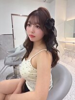 ロール 博多(Role)&nbsp;レイヤー/透明感カラー/似合わせカット/韓国ヘア/顔周り