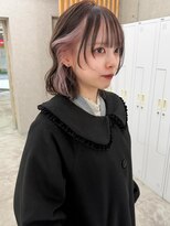 アロ 大阪梅田(alo)&nbsp;【momoa】インナーホワイトピンク《ブリーチ/ケアブリーチ》