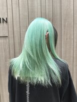 フリーダムガーデン 岡山駅前店(freedom garden)&nbsp;10代20代個性派エメラルドグリーン&ポイントブラック