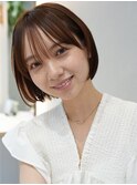 20代30代40代50代◎コンパクト ミニボブ 小顔前髪 海老名 美容室