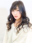 【morio鶴瀬】インナーアクセントウェーブ
