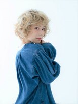 ヘアアンドスパ モーブ 世田谷(hair&SPA Mauve)&nbsp;個性的マッシュヴェールウェーブハイトーンふわミディ