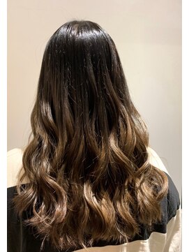 ラピスタ 池袋(Lapista) 韓国ヘアレイヤーカットダブルハイライトカラー【Lapista池袋】