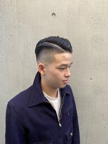 タケシズバーバー(BARBER)&nbsp;七三スキンフェード
