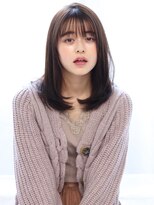 ヘアリゾート バレンタイン(hair+resort valentine)&nbsp;学生さんに☆暗髪　鎖骨下　ワンカール☆