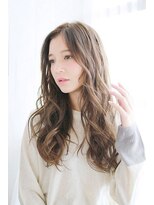 ロア ミオ 仙台駅前(Loa mio)&nbsp;【Loamio】透け感グレージュカール【30代/40代/50代/60代】