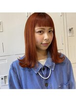 クリアーオブヘアー 栄南店(CLEAR of hair)&nbsp;orange color