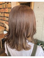 ヘアサロン レゴリス 都城店(REGOLITH) 『 ハイトーンミルクティ☆　インナーカラーで抜け感スタイル 』