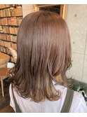 『 ハイトーンミルクティ☆ インナーカラーで抜け感スタイル 』