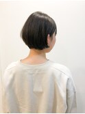 似合わせカット/アースカラー/デザインカラー/ショートボブ