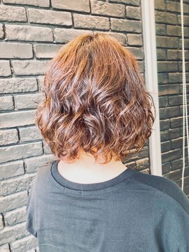 リベア トウキョウ 東大島店(Rever Tokyo) ボブウェーブ/マロンベージュ/Aライン/[東大島/東大島駅]