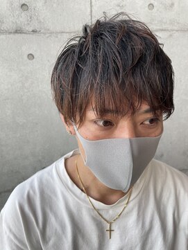 リーホリエ(Lee Horie) 【石森】メンズショート×ニュアンスパーマ