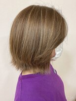 チェリッシュ ヘアーサロン(Cherish HAIR SALON)&nbsp;外ハネボブ×ハイライト