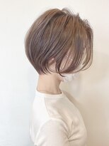エトワ(ETOWA) 透け感丸みショートボブstyle