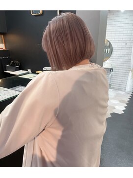 アン シュシュ(un chouchou) ほんのりピンクラベンダーのほぼミルクティ