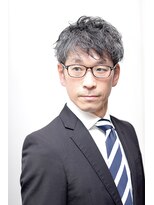 ヘアーアンドグルーミング ヨシザワインク(HAIR&GROOMING YOSHIZAWA Inc.)&nbsp;30代40代ビジネスヘアツーブロックスパイラルパーマ