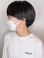 モリオフロムロンドン 原宿本店(morio from London)&nbsp;【morio 原宿】刈り上げマッシュ　モード系　黒髪　ツーブロっク