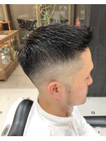 バーバーブロス 吉祥寺店(BARBER BROS)&nbsp;【LUDLOW BROS.】KurashigeMiyabi  フェード アップバング