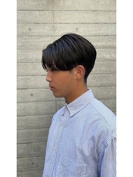 松本平太郎美容室 大宮店 センターパート×韓国カルマパーマ　×20代