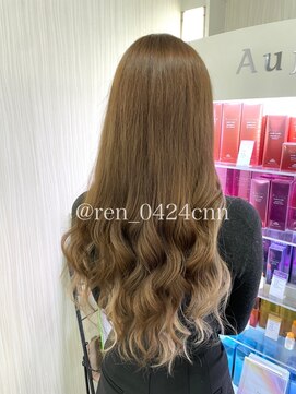 アベリア(Abelia) 【Abelia】イヤリングカラー ミルクティー 担当 石田 蓮