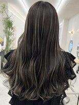 キノ(kino)&nbsp;コントラストハイライトグレージュハイライトカラー