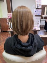 フレア・イデア(flare-想-)&nbsp;ショートボブ×ミルクティーベージュ