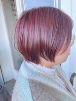 ヘアドレス ルチュラ(Hair dress LucuLa) 【ルチュラ折戸】カシスピンク×大人可愛いショート