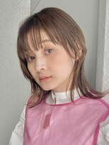 ソーコ 渋谷(SOCO) ウルフレイヤーくびれミディヘルシースタイルふんわりカール小顔